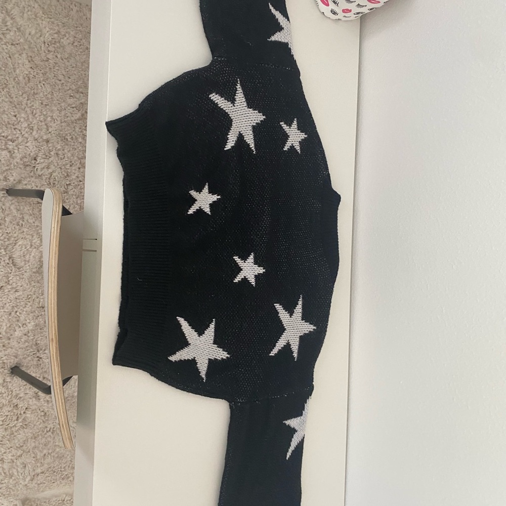 Shein sweater! So cute and soft! I love it so much it just doesn’t fit!